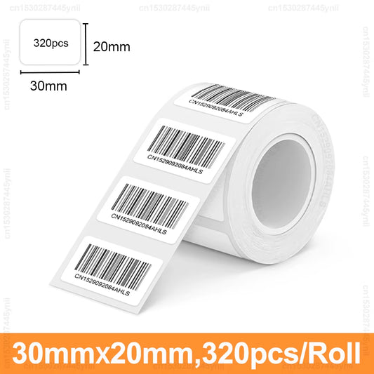 Marklife P50 round Square Label 50*50Mm Thermal Adhesive Label Roll Compatible for Phomemo M110 M220 M200 E210 P50 Label Printer