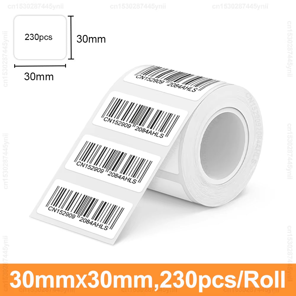 Marklife P50 round Square Label 50*50Mm Thermal Adhesive Label Roll Compatible for Phomemo M110 M220 M200 E210 P50 Label Printer