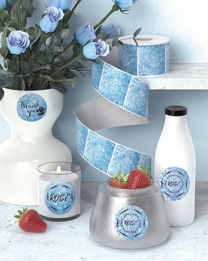 For Phomemo M110 / M220 / M200  P50 , Qlabel E210 Clabel 221B Printer White and Color Thermal Sticker Label